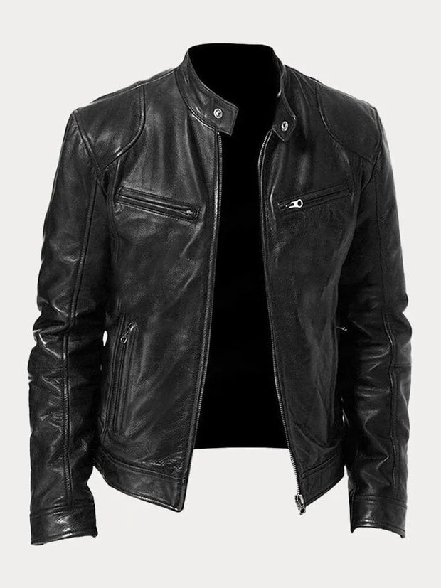 Rino™ | Stylish Biker Leather Jacket For Men