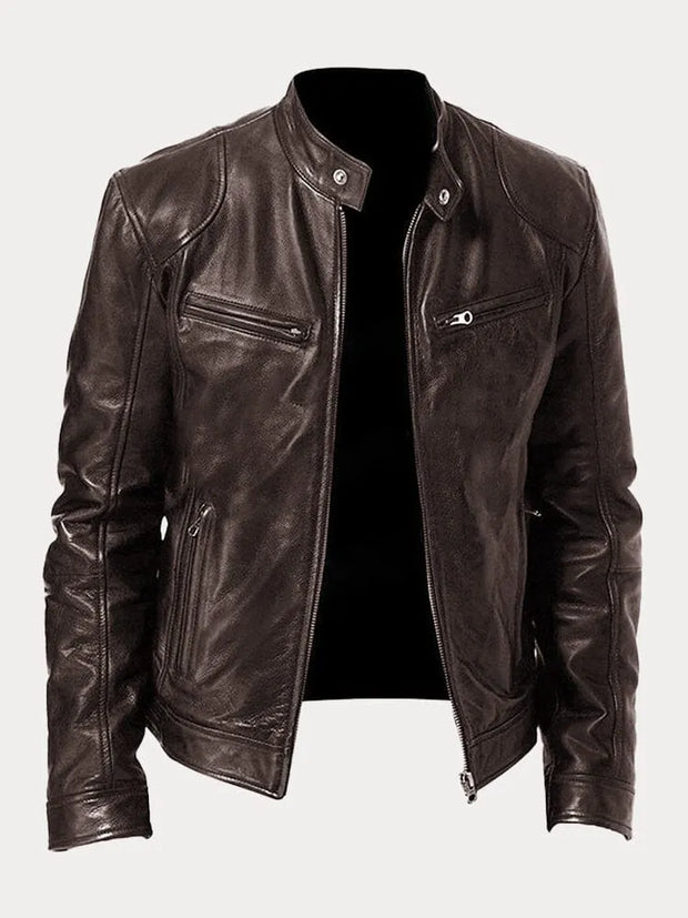 Rino™ | Stylish Biker Leather Jacket For Men