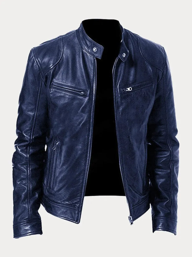 Rino™ | Stylish Biker Leather Jacket For Men