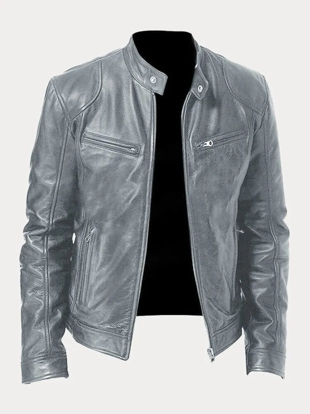 Rino™ | Stylish Biker Leather Jacket For Men