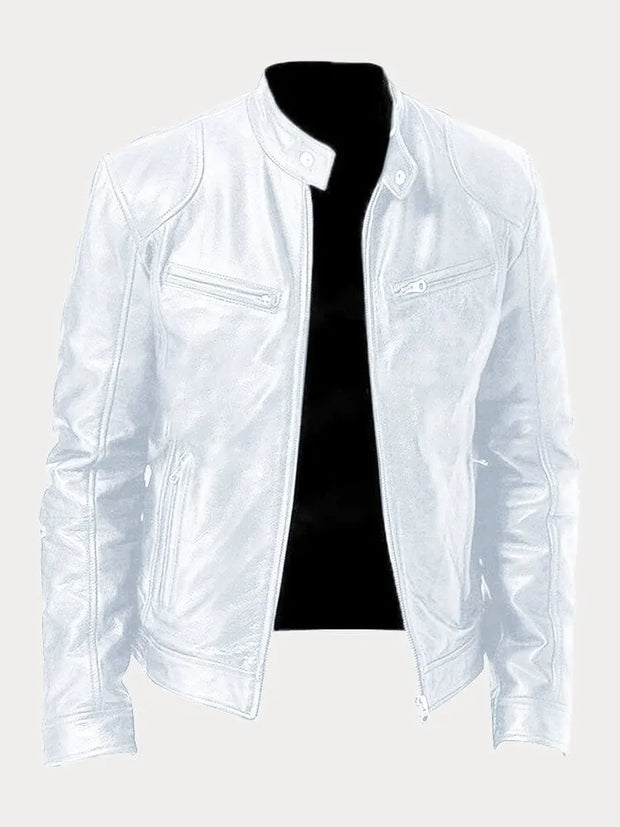 Rino™ | Stylish Biker Leather Jacket For Men