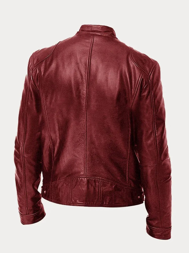 Rino™ | Stylish Biker Leather Jacket For Men