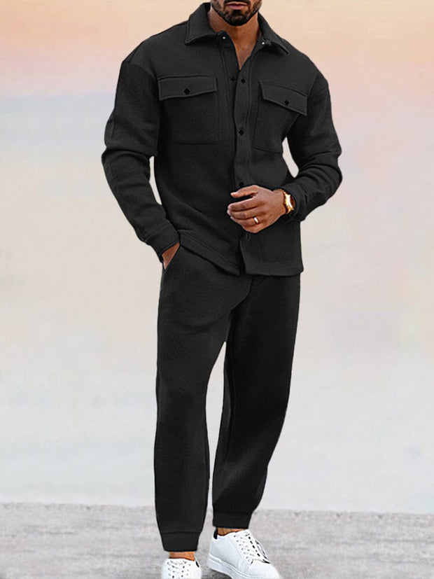Matthew | Stylish Casual Jacket Jogger Set For Men