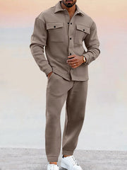 Matthew | Stylish Casual Jacket Jogger Set For Men