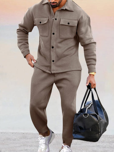 Matthew | Stylish Casual Jacket Jogger Set For Men