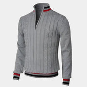 Jack | Stylish Zip-Up Knit Sweater For Men