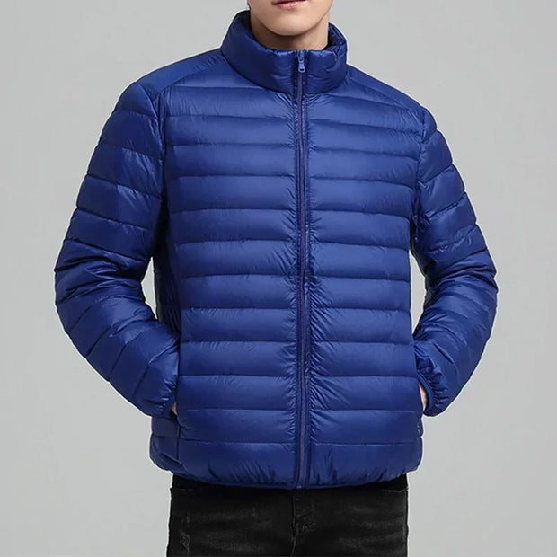Grey | Stylish Puffer Jacket For Men