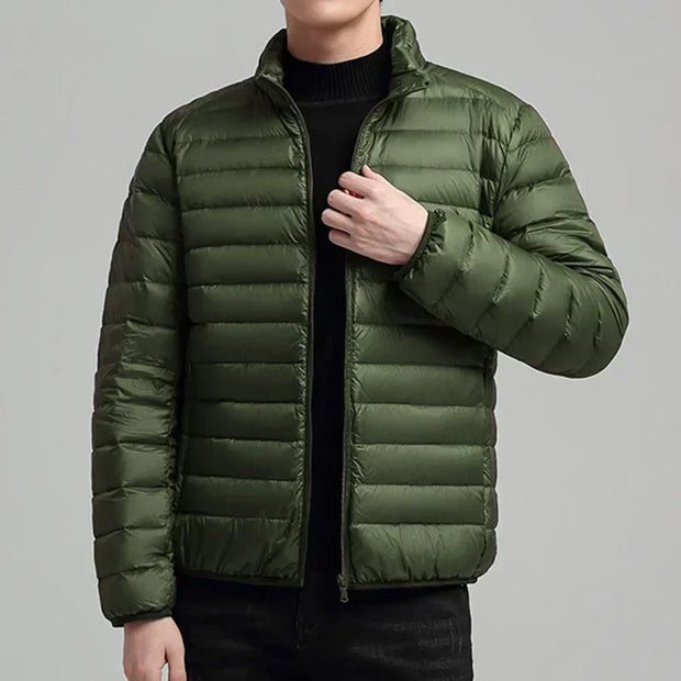 Grey | Stylish Puffer Jacket For Men