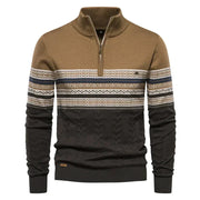 Henning ™ | Stylish Zip-Up Winter Sweater For Men