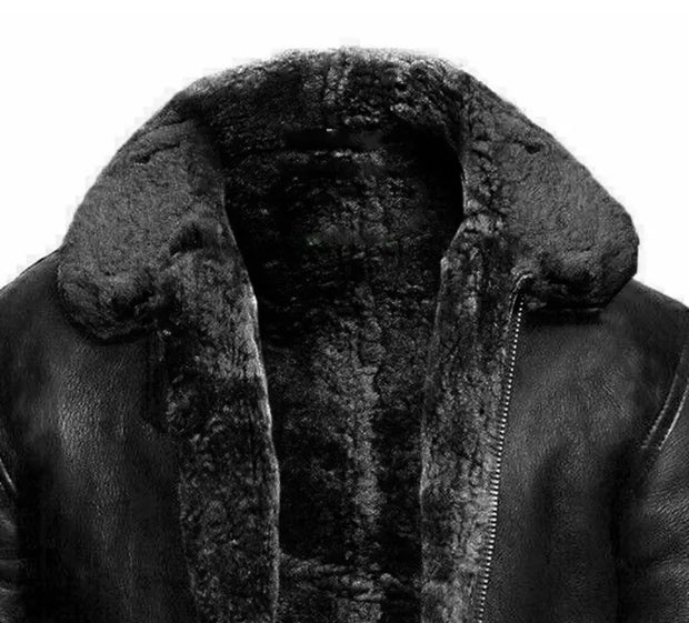 Anker™ | Stylish Shearling Aviator Jacket For Men
