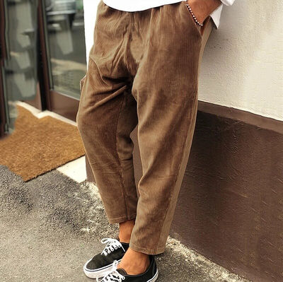 Fraser | Relaxed Fit Corduroy Trousers For Men