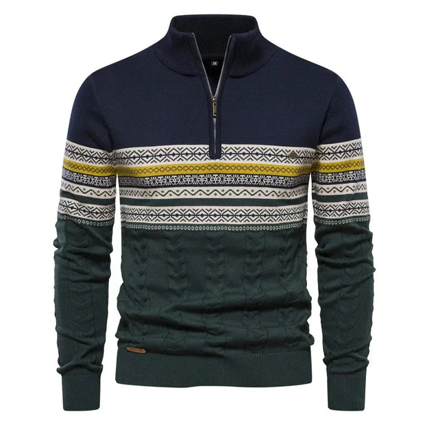 Henning ™ | Stylish Zip-Up Winter Sweater For Men