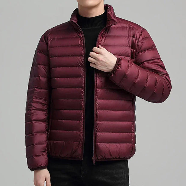 Grey | Stylish Puffer Jacket For Men