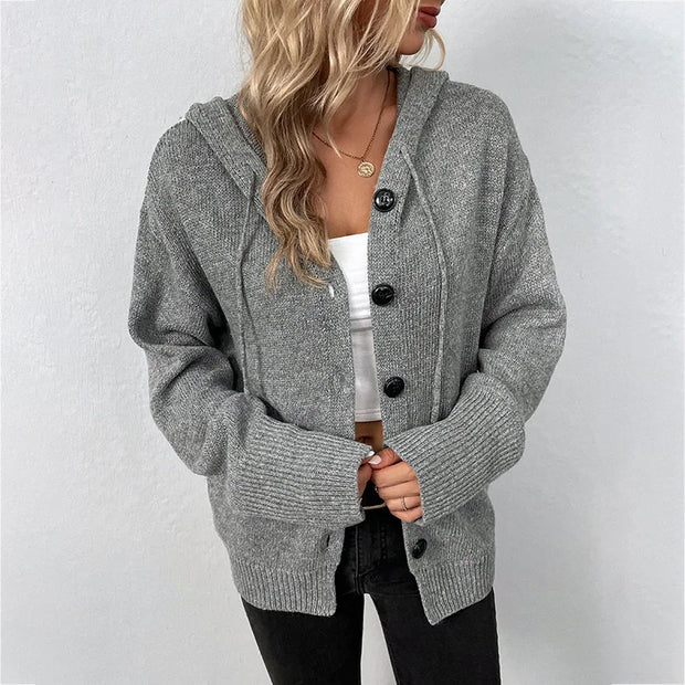 Lexia - Hooded Cardigan