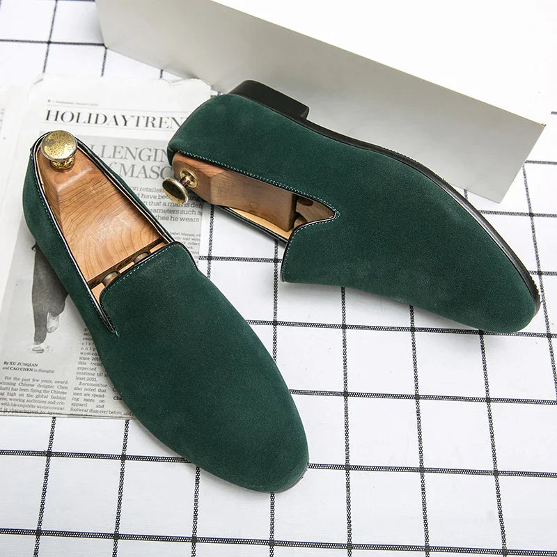 Suede Green / 12 (46 EU)