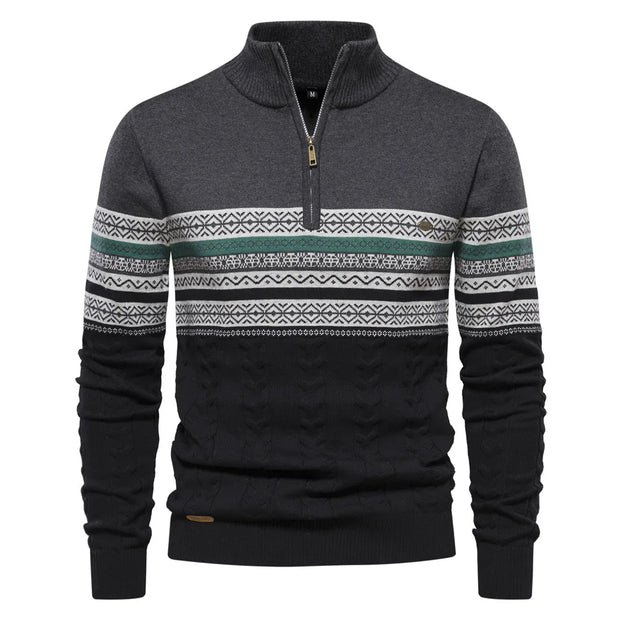 Henning ™ | Stylish Zip-Up Winter Sweater For Men