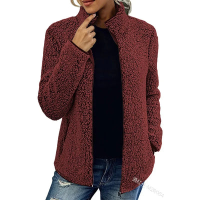 Katie™ | Premium Fleece Zip-Up Jacket