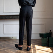 Jesse | Stylish Pleated High Waist Trousers For Men