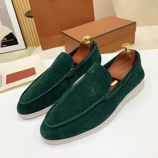 Harrington | Sleek Suede Loafers For Men