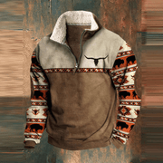 Dakota™ | Graphic Zip-Up Sweatshirt For Men