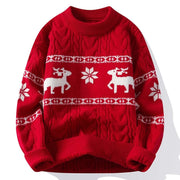 Kane | Festive Reindeer Christmas Sweater For Men