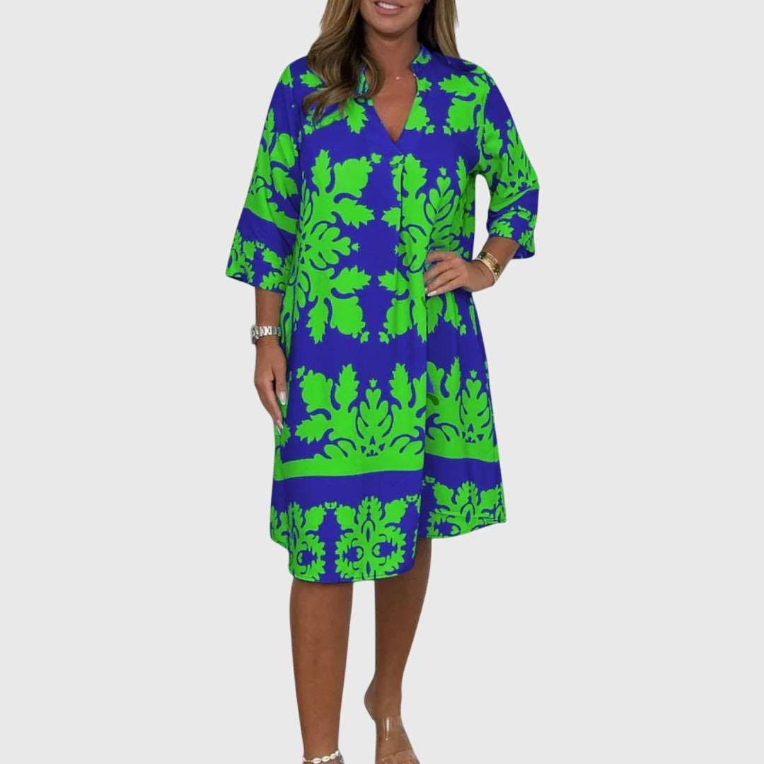 Green/Navy Blue / 5XL