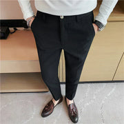 Joel | Classic Checkered Slim-Fit Trousers For Men