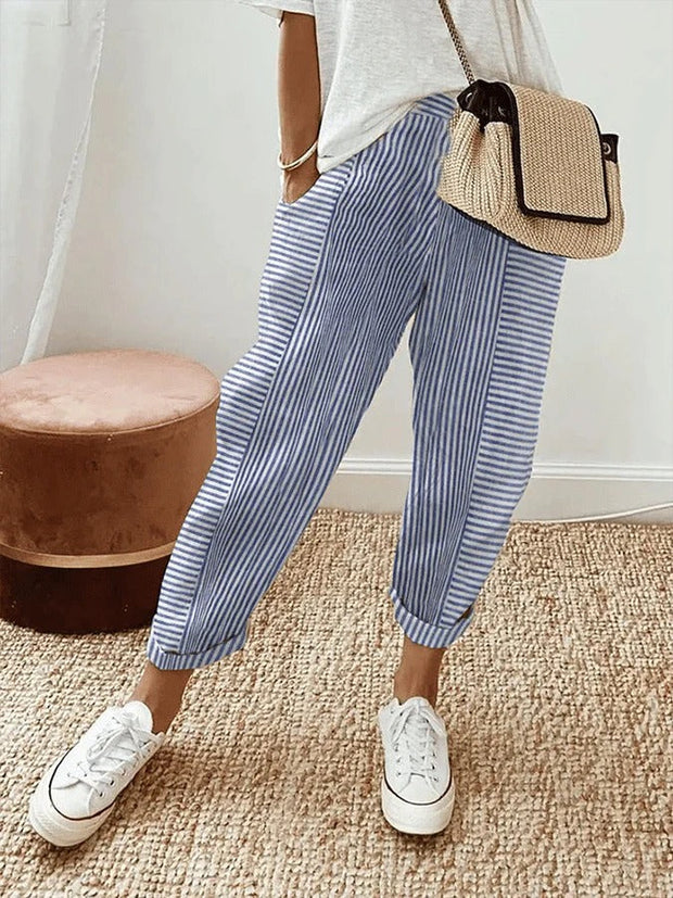 Lore™ | Stylish Loose-Fit Striped Pants For Men