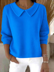 Melissa™ | Comfortable long-sleeved cotton jumper