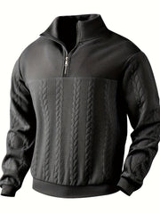 Rafael – Vintage Sweater with Zipper For Men