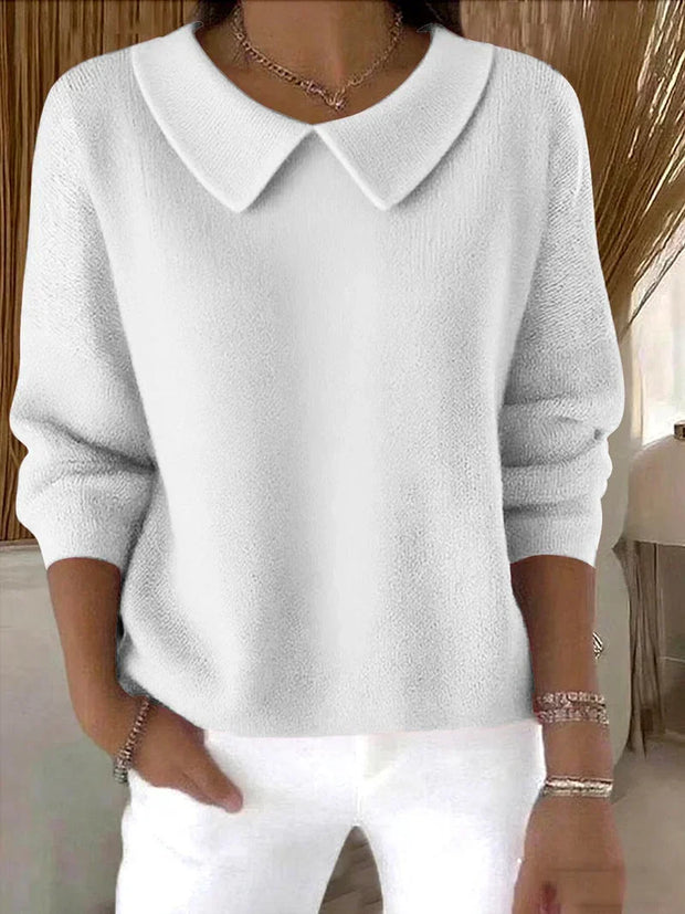Melissa™ | Comfortable long-sleeved cotton jumper