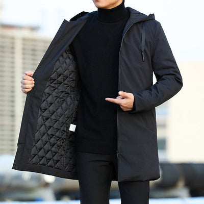Klaus ™ | Lined Hooded Winter Jacket For Men