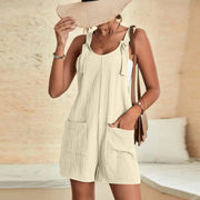 MAURI | Elegant Short Jumpsuit with a Bow
