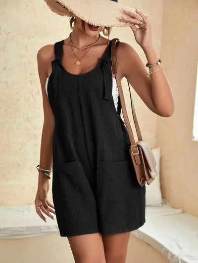 MAURI | Elegant Short Jumpsuit with a Bow