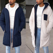 Esben ™ | Cozy Sherpa-Lined Jacket with Contrast Hood For Men