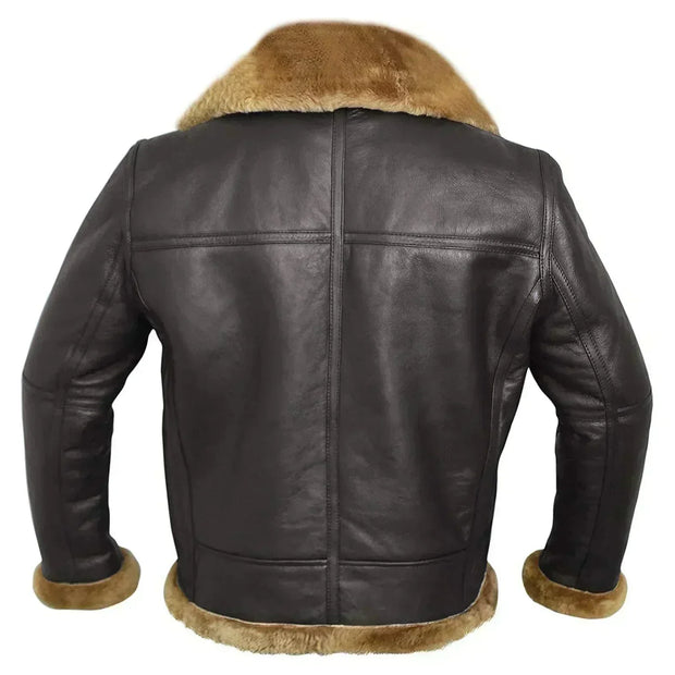 Kristian ™ | Premium Shearling Leather Jacket For Men