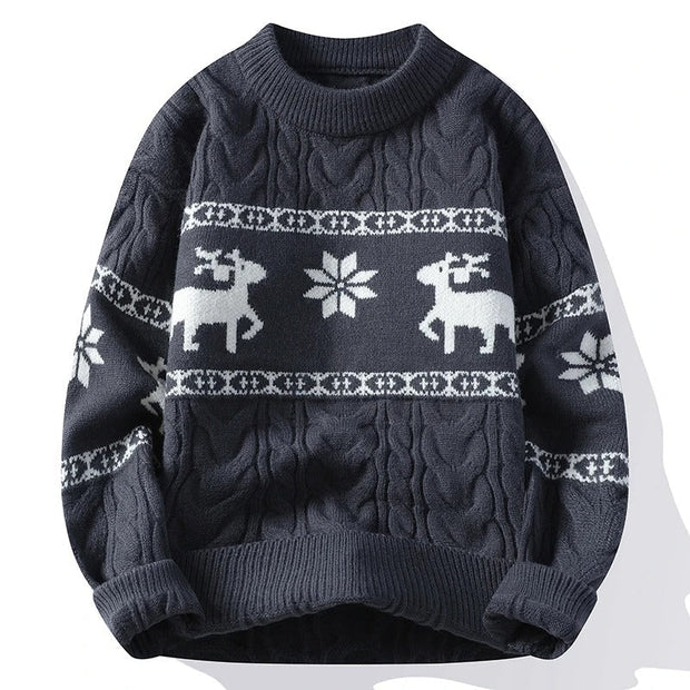Kane | Festive Reindeer Christmas Sweater For Men