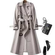 Christai | Women's Long Trench Coat | Buttoned Down Jacket