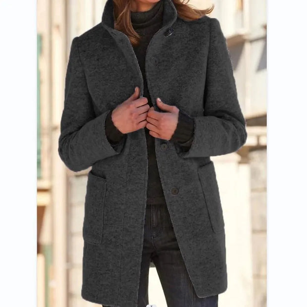 Amelia | Stylish Wool Coat