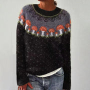 ELOWEN - LUXURIOUS RETRO ICELANDIC SWEATER