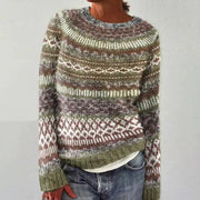 ELOWEN - LUXURIOUS RETRO ICELANDIC SWEATER