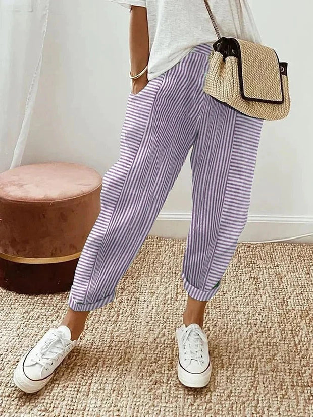 Lore™ | Stylish Loose-Fit Striped Pants For Men