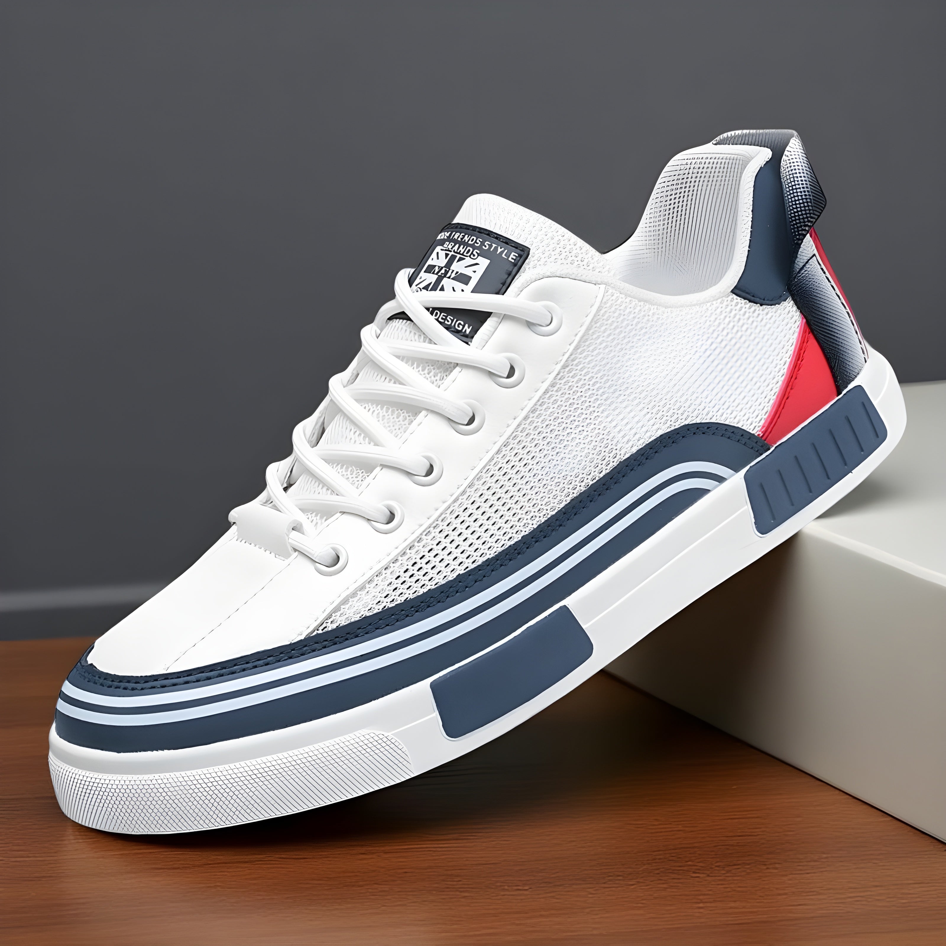 White/Blue / 13