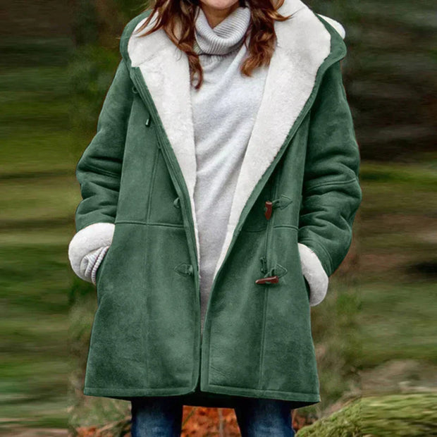 Audrey | Soft Faux Suede Coat