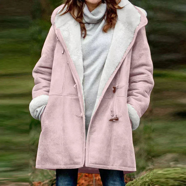 Audrey | Soft Faux Suede Coat