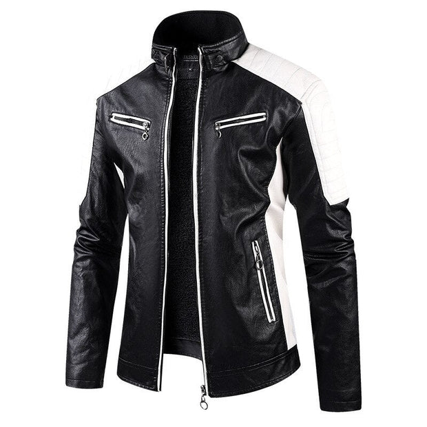 Mads ™ | Vintage Leather Motorcycle Jacket For Men