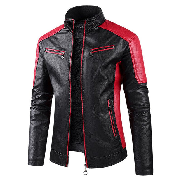 Mads ™ | Vintage Leather Motorcycle Jacket For Men