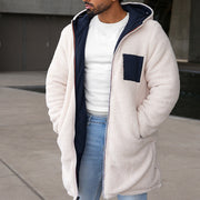 Esben ™ | Cozy Sherpa-Lined Jacket with Contrast Hood For Men