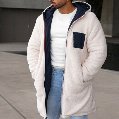 Esben ™ | Cozy Sherpa-Lined Jacket with Contrast Hood For Men